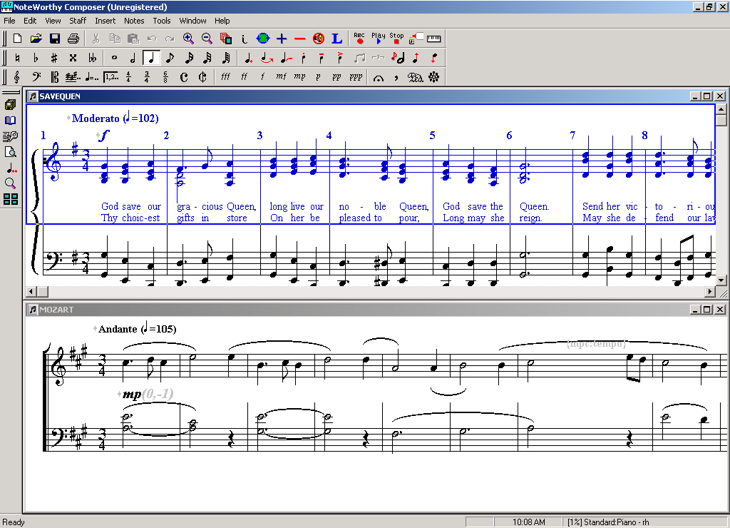 noteworthy composer software
